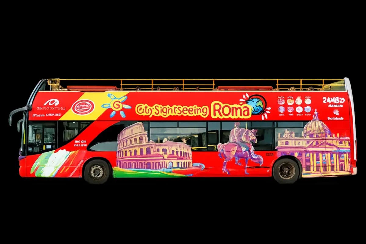 City Sightseeing Roma Bus